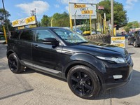 2013 Range Rover Evoque 2.2 Turbo diesel 6 speed manual black alloys pan roof