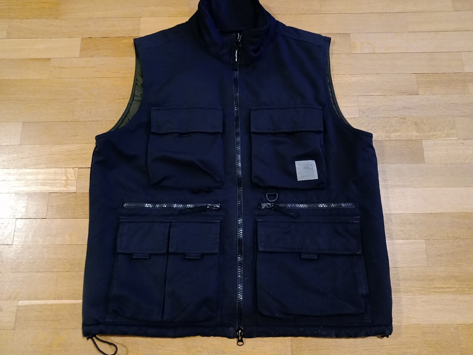 トップス Carhartt WIP COLEWOOD VEST Carhartt Colewood Vest Men's Gray Size M WIP Tactical