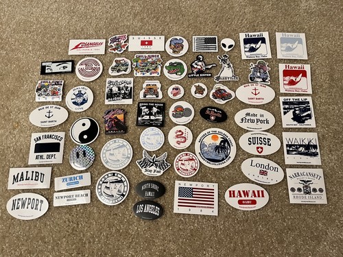 Brandy Melville 50 ランダムステッカー VSCO Hydroflask ノートパソコン ノートブック デコレーション ニューヨーク チル カリフォルニア | リピート Brandy Melville Random Rare Sticker Lot of 75 Pieces - Etsy