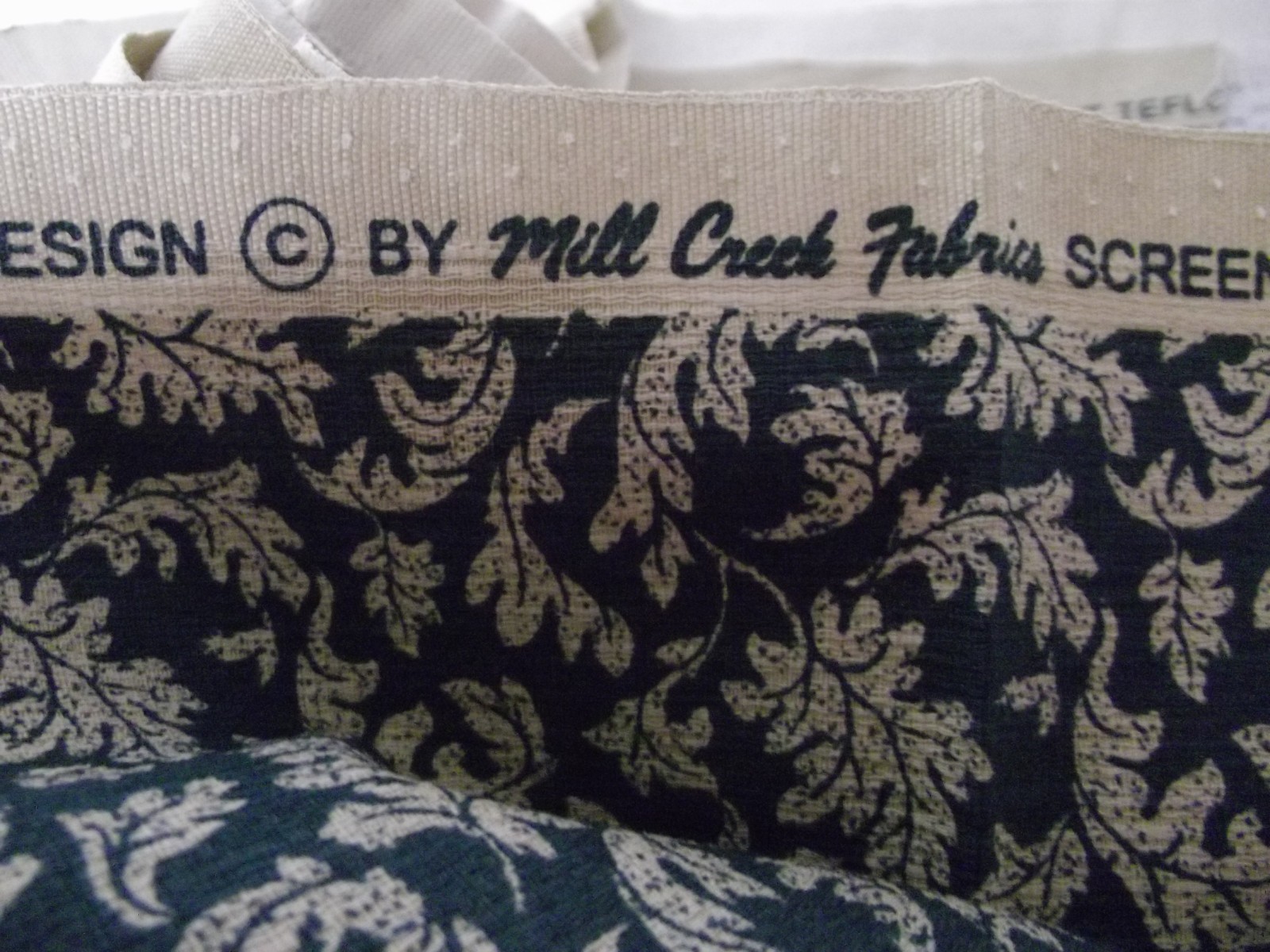 Mill Creek Fabrics Material Navy 