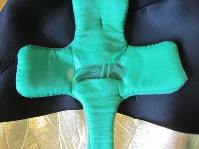 Large Leprechaun hat for halloween costume and shoe buckles