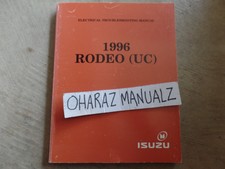 1996 ISUZU Rodeo (UC) Electrical Troubleshooting Manual OEM | eBay