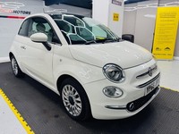 2016 Fiat 500 1.2 Lounge Euro 6 (s/s) 3dr HATCHBACK Petrol Manual