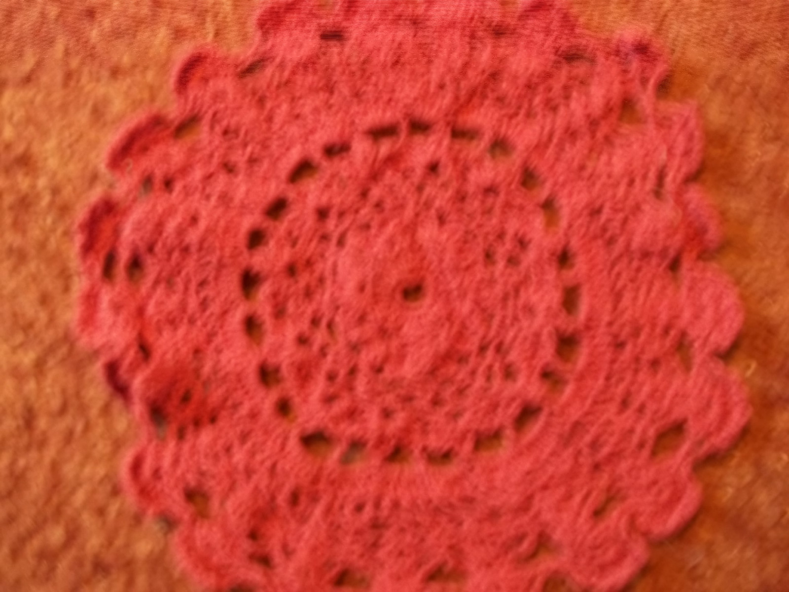 3 Crocheted Doilies