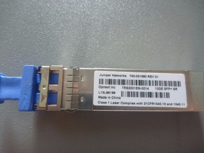 Genuine Juniper Networks 740-031980 10GE-SFP+SR Transceiver Module