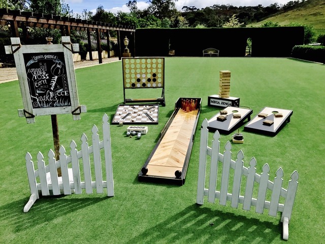 large garden games for hire