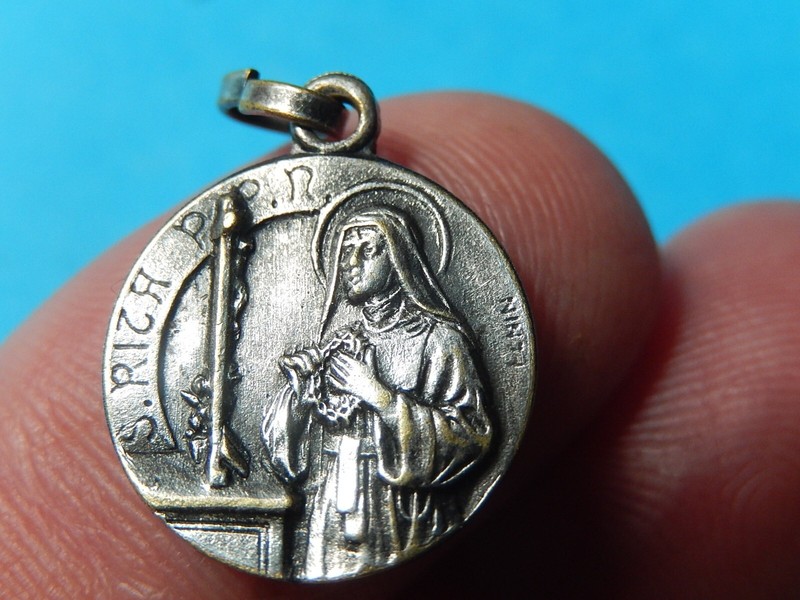MÃ©Daille Sainte Rita De Vendeville SignÃ©E Penin
