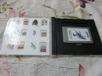 Bernina Artista Deco 300 OUTDOORSMAN WILDLIFE/HUNTING Embroidery Card Very Nice