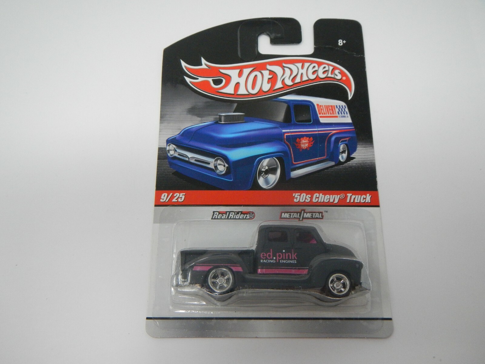 ホットウィール　　RLC リアルライダーズ　50 chevy truck 50s Chevy Truck Series 6 * Hot Wheels Red Line Club RLC Real