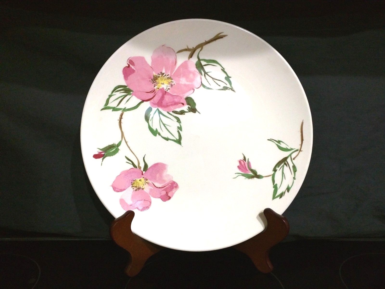 4 KNOWLES SWEETBRIAR HEAVY DINNER PLATES DISHES 10 1/4