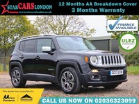 2017 Jeep Renegade 1.4T MultiAirII Limited DDCT Euro 6 (s/s) 5dr ESTATE Petrol A