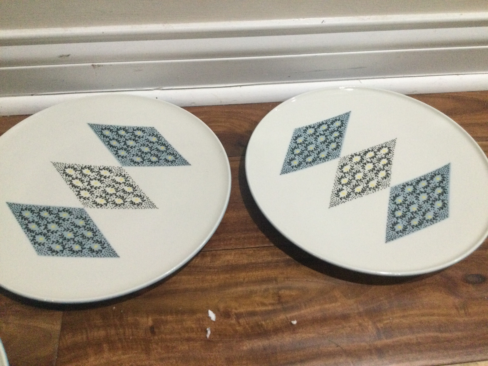 Set(s) 2 Informal True China Iroquois Blue Diamonds by Ben Set(s) 2 Informal True China Iroquois Blue Diamonds by Ben