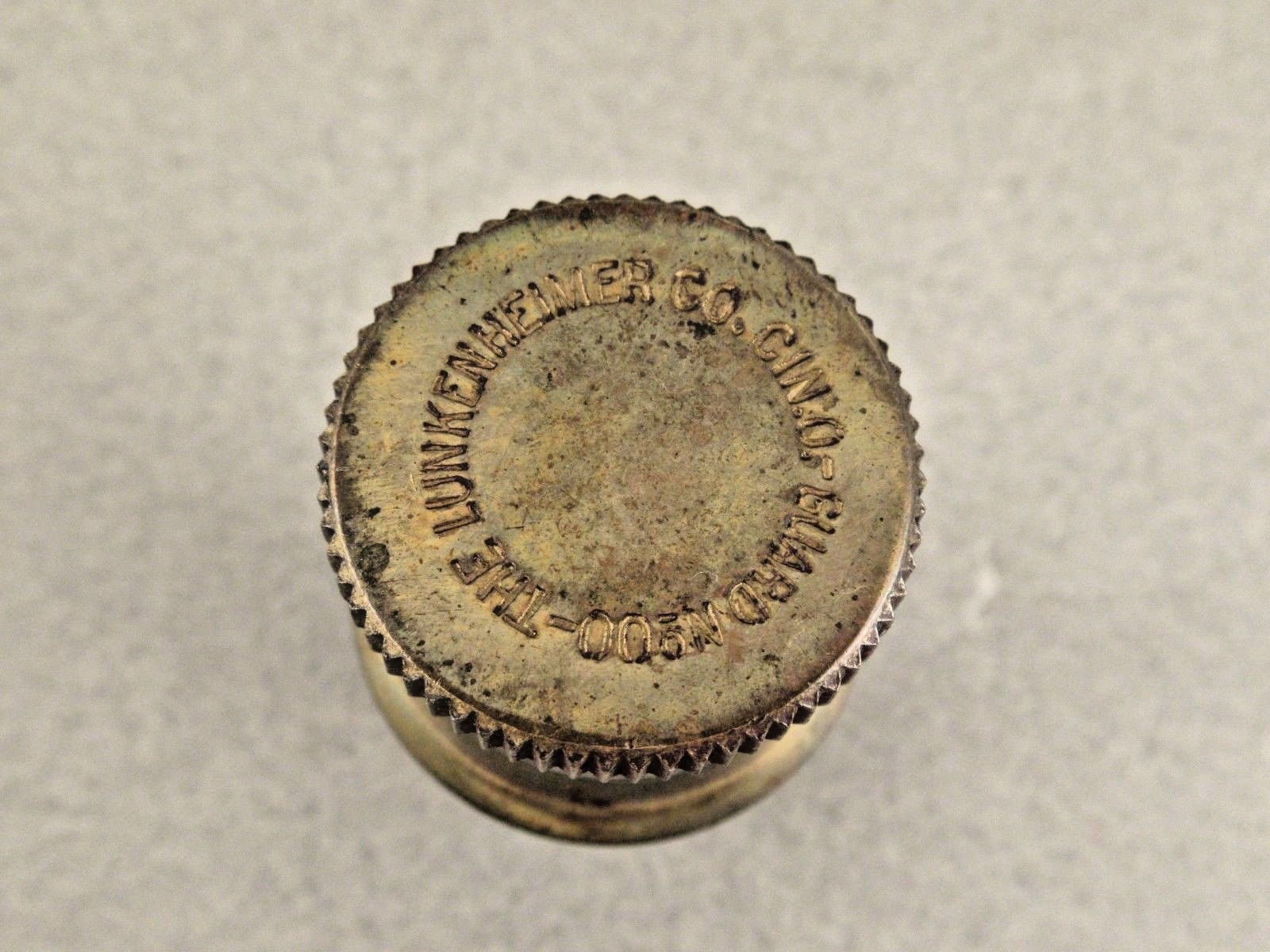 Lunkenheimer Grease Cup  Cin. Guard No.00