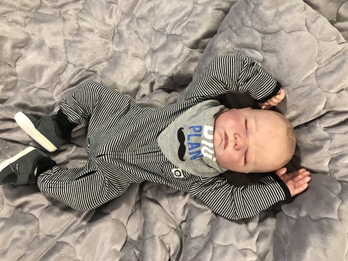 Real Born Landon Asleep, Chubby Baby