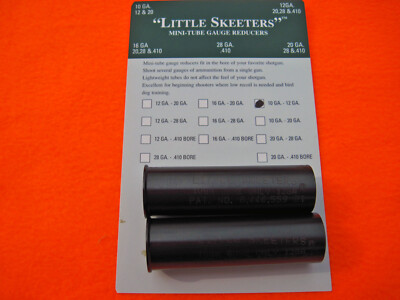 SHOTGUN GAUGE REDUCER INSERTS LITTLE SKEETERS -10 TO 12 GAUGE