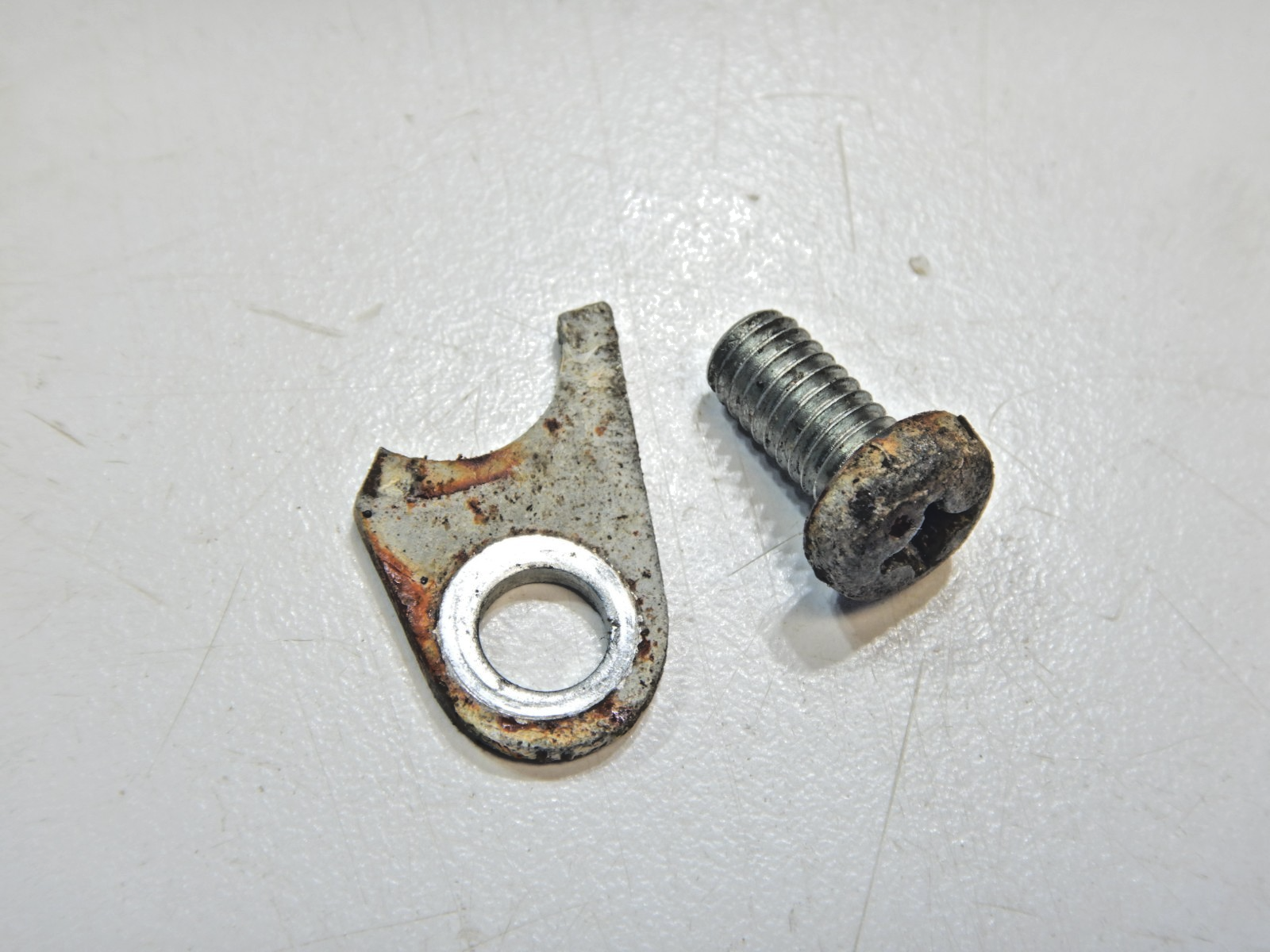 Neutral switch sensor mount screw 1974 1975 1976 HONDA MT250 M...