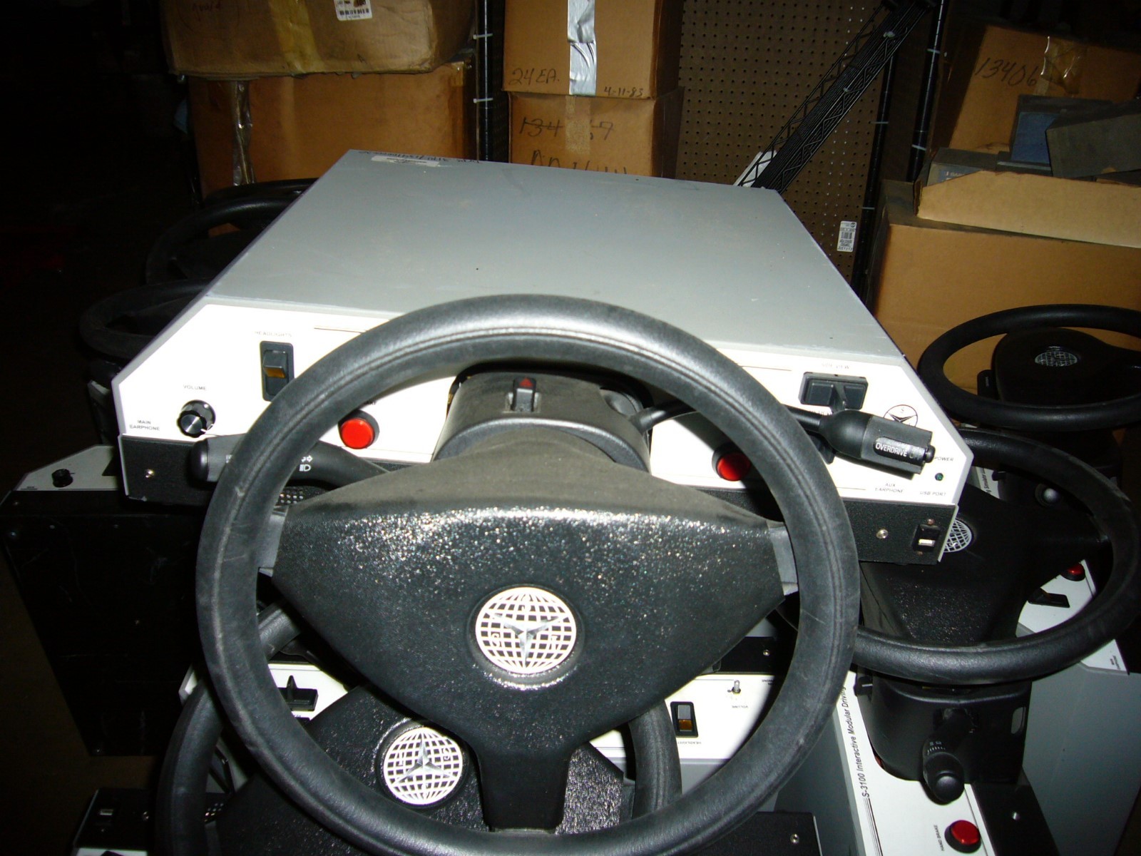 Lot of 10 SSI Interactive Modular Driving Simulators Model S3100