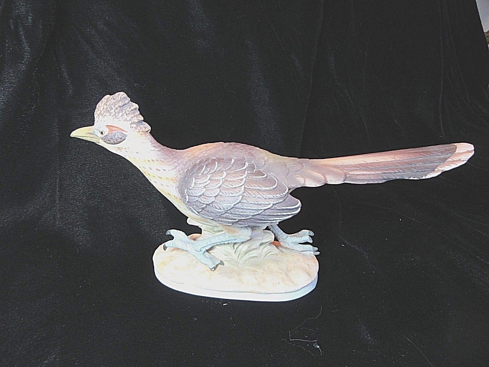 Vintage Lefton Road Runner Bird Figurine KW 3209 - Hand Painted