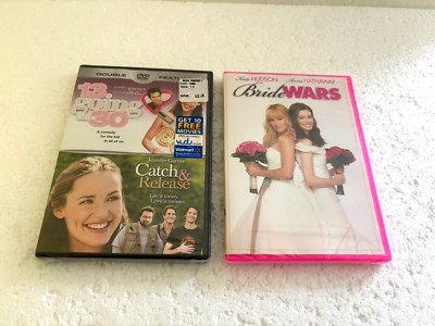 Bride Wars + 13 Going On 30/Catch and Release 2-DVD LOT
