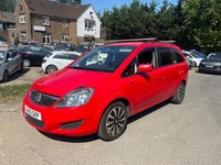 2013 Vauxhall Zafira 1.6 16V Exclusiv MPV 5dr Petrol Manual Euro 5 (115 ps)