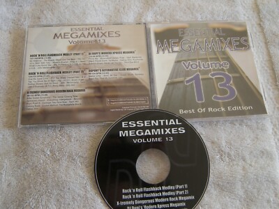 X-MIX  ESSENTIAL MEGAMIXES  VOL.13  Feat ROCK 'N ROLL FLASHBACK  1 & 2 MEGAMIX