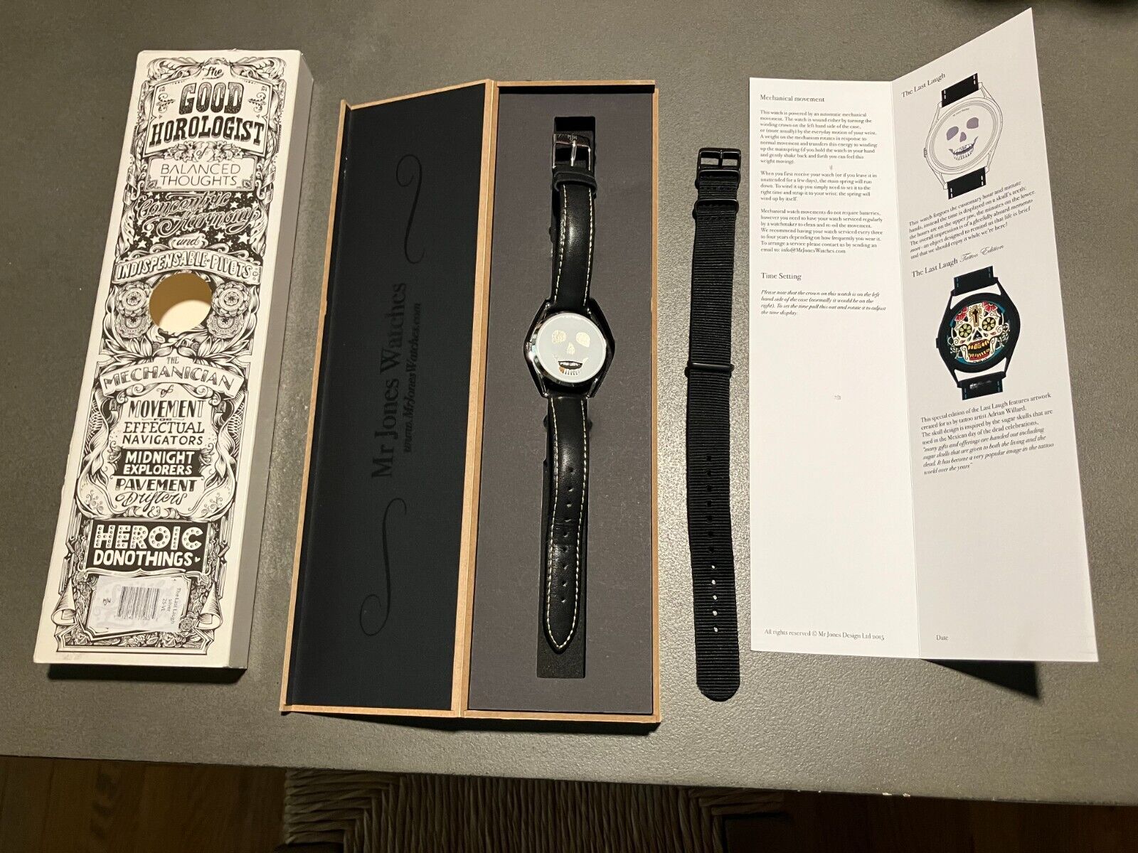 Mr jones watches ebay best sale