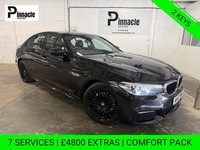 2017 BMW 5 Series 2.0 530i M Sport Saloon 4dr Petrol Auto Euro 6 (s/s) (252 ps) 