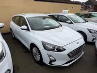 2019 69 FORD FOCUS 1.5 T ECOBOOST 150 TITANIUM WHITE ESTATE PETROL EX POLICE