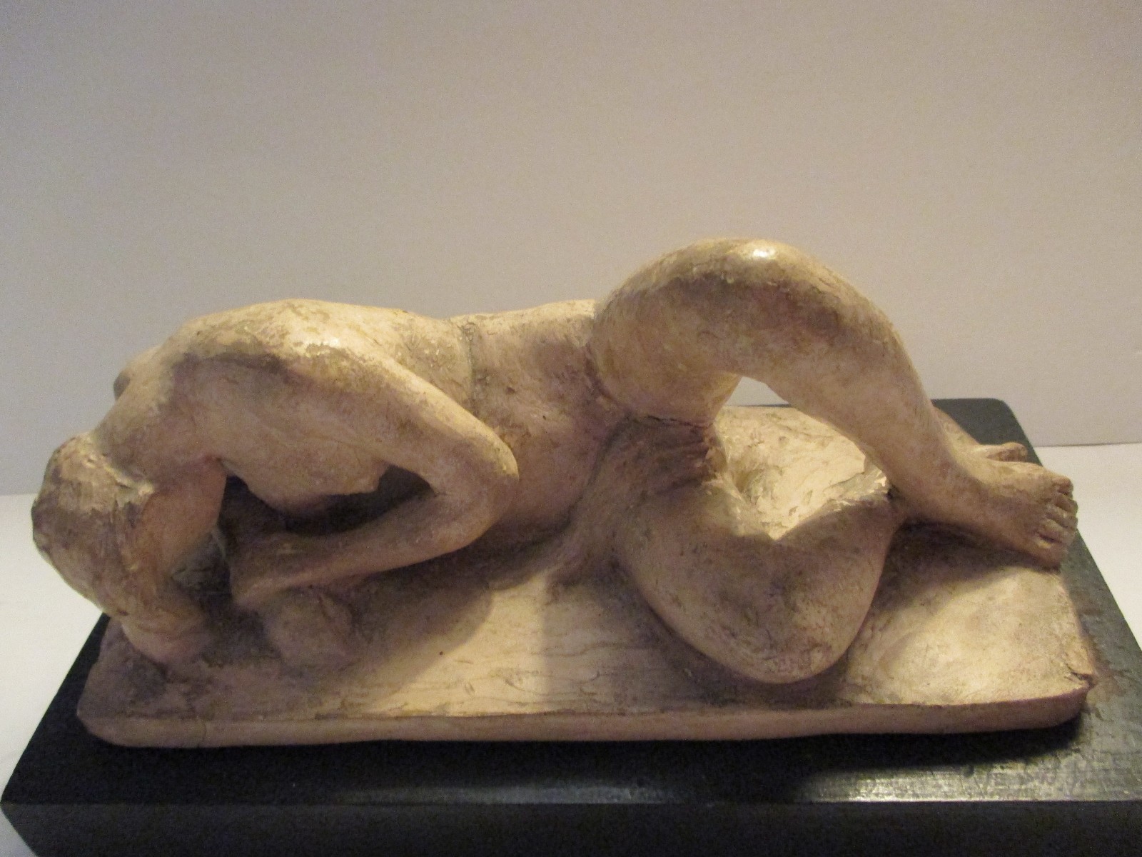 Signed NICOLAS ANTONIO (Russo de San Luis) Reclining Figure No title sculpture
