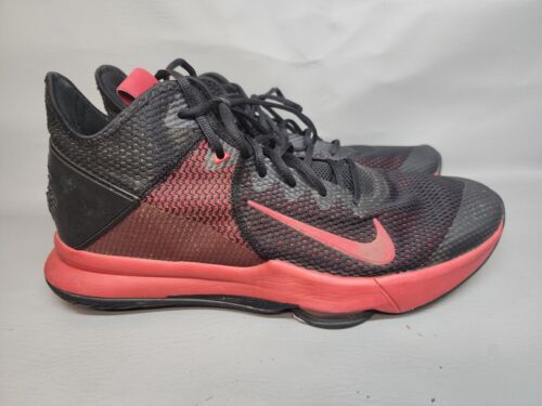 Nike Men's LeBron Witness 4 BV7427-006 Black Lace Up Nike Men's LeBron Witness 4 BV7427-006 Black Lace Up