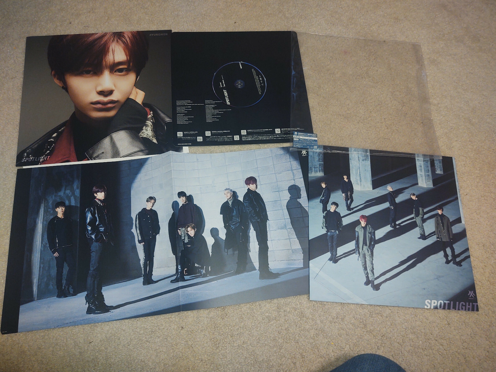 Monsta X Jacket Hyungwon Japan 3rd Single CD Spotlight Type