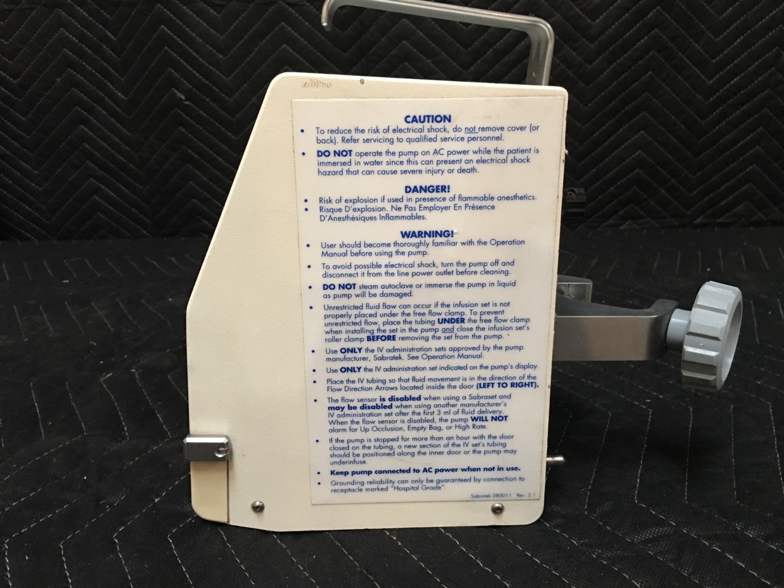 Sabratek model 3030 (B2-4)