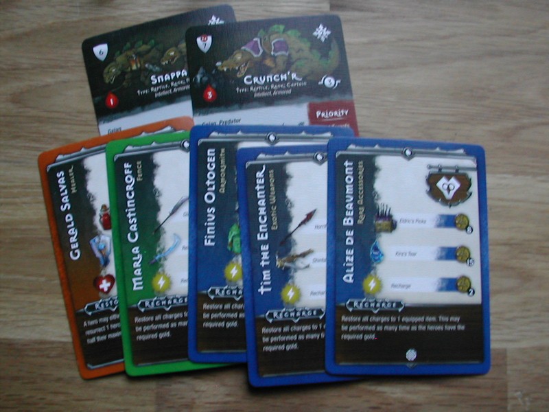 Merchants + Crunch/Snappa Cards  /Myth Journeyman Blackwall Warrens