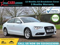 2015 Audi A5 2.0 TFSI SE Technik Sportback S Tronic quattro Euro 6 (s/s) 5dr HAT