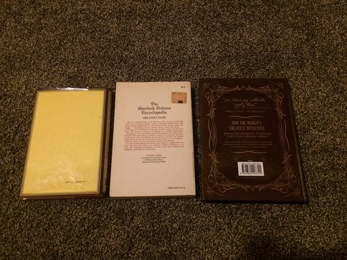 Sherlock Holmes Novels-Puzzle Collection Lot 3 Mix Hardcover Softcover Books