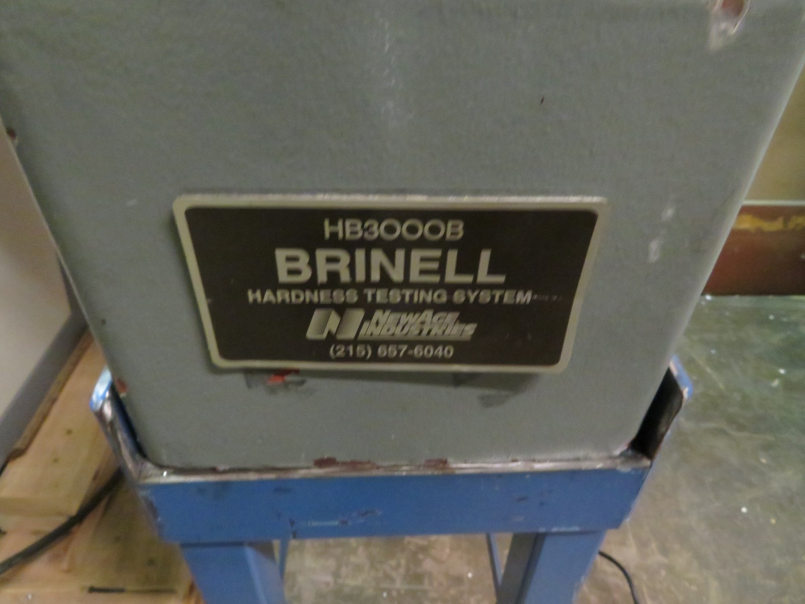 Newage mdl 3000 Brinell Hardness Tester - Working, Tested