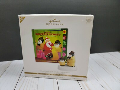 Hallmark Keepsake Where's Santa's Stuff? A Seek And Find Adventure - NIB