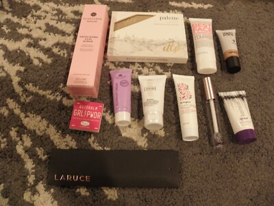 NEW HUGE Mixed Lot of Makeup Skincare Ipsy bag Glossybox Briogeo Kensie  ++