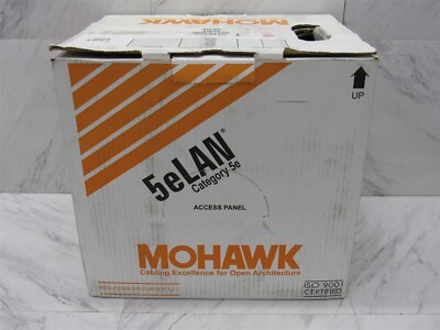 NEW 1000' ft Network Ethernet Cable CAT5e LAN Pair 24 AWG UTP Non-Plenum Black