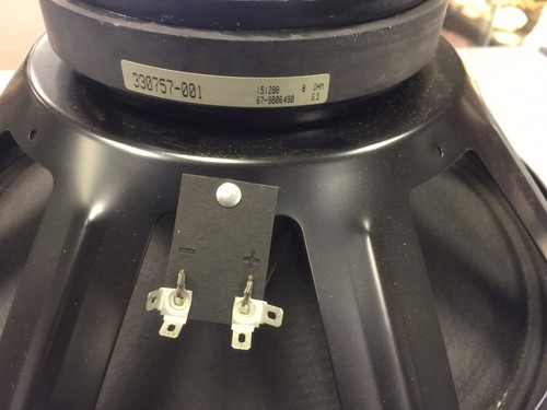JBL 225W 15” Speaker Woofer 8 ohm #330757-001