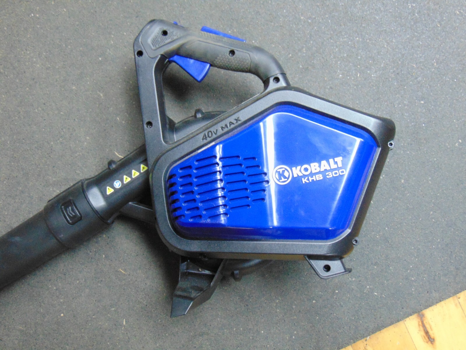 Kobalt 40 MAX Compact Jobsite Blower Motor Power Equipment BARE TOOL FED SHIP