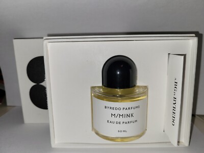 New In Box Byredo Parfums Unisex M/Mink Eau De Parfum Spray  1.7 FL.OZ / 50 ML