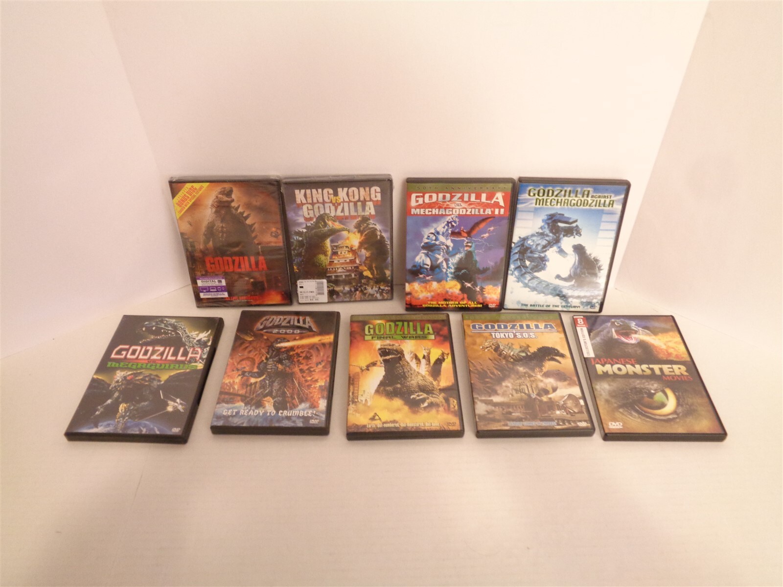 2000-2014 Toho Warner Brothers Godzilla Gamera 11 Disc DVD Lot | eBay
