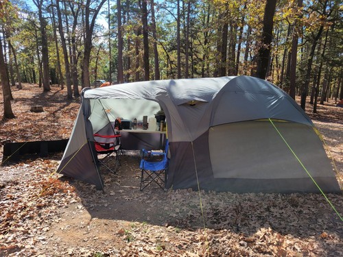 Free Footprint! The North Face Wawona 4 Person Tent Asphalt