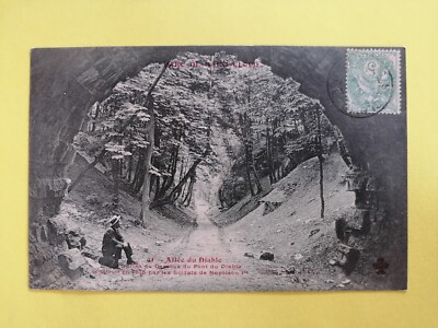 cpa 92 - SAINT CLOUD Dessous du PONT du DIABLE de 1815 SOLDATS de NAPOLÉON 1er