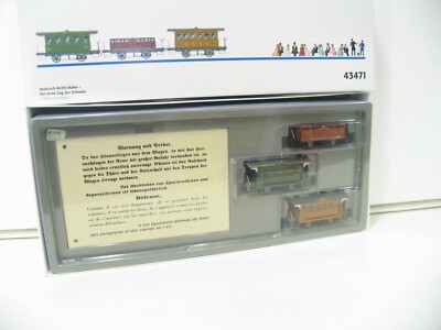 MÄRKLIN 43471 ERGÄNZUNGS-WAGEN SET zur SPANISCH BRÖTLI-BAHN NH4085