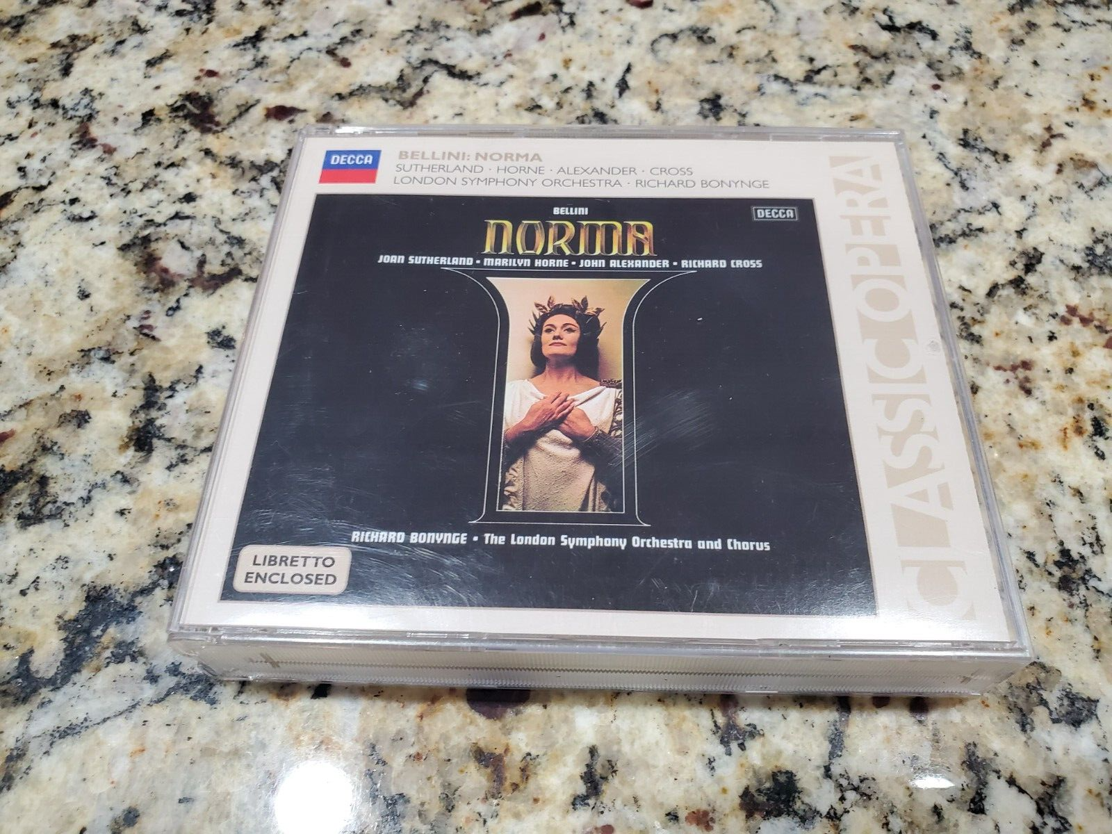 Bellini: Norma (CD, Nov-2006, 3 Discs, Decca) Germany Made Bellini: Norma (CD, Nov-2006, 3 Discs, Decca) Germany Made
