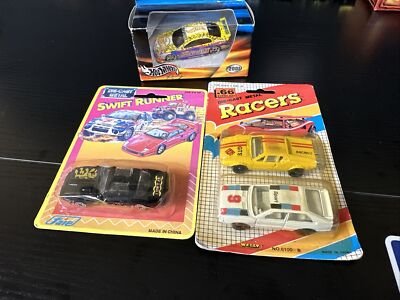 Vintage Diecast Racers,Swift Runner,hotwheels 2001.free Shipping Lot Of 3