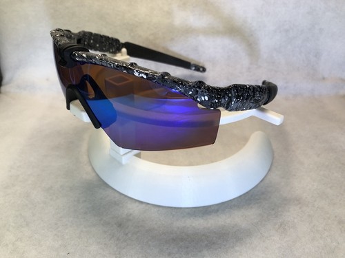 Custom Oakley M Frame 2.0 Sunglasses - Black White Splatter Custom Oakley M Frame 2.0 Sunglasses - Black White Splatter