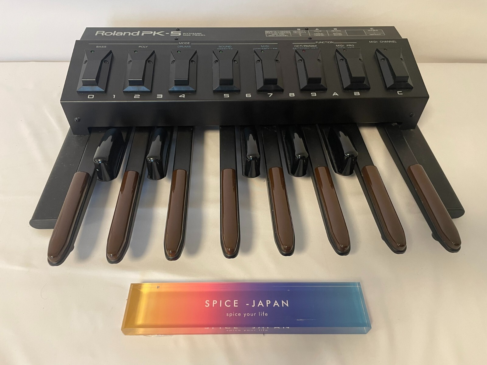 Roland PK-5 Dynamic MIDI Pedal ペダル 13鍵盤